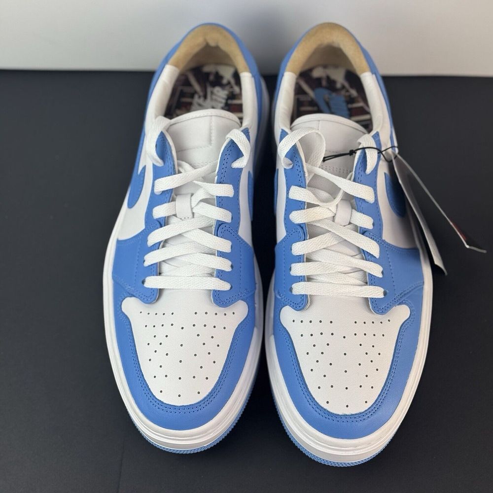 Nike Air Jordan 1 UNC Low Elevate University Blue 12 WMNS‎ / 10.5 MEN DQ3698-141 - Picture 9 of 15
